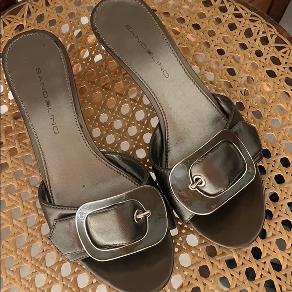 Bandolino Sandals size 6.5 taupe color - Picture 6 of 8